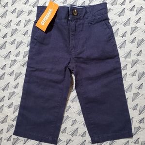 Gymboree Navy Long Pants NWT 6-12 months